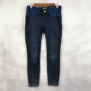 DL1961 Womens Maternity Jeans‎ Florence Skinny Sz 25 Dark Wash Instasculpt Ankle